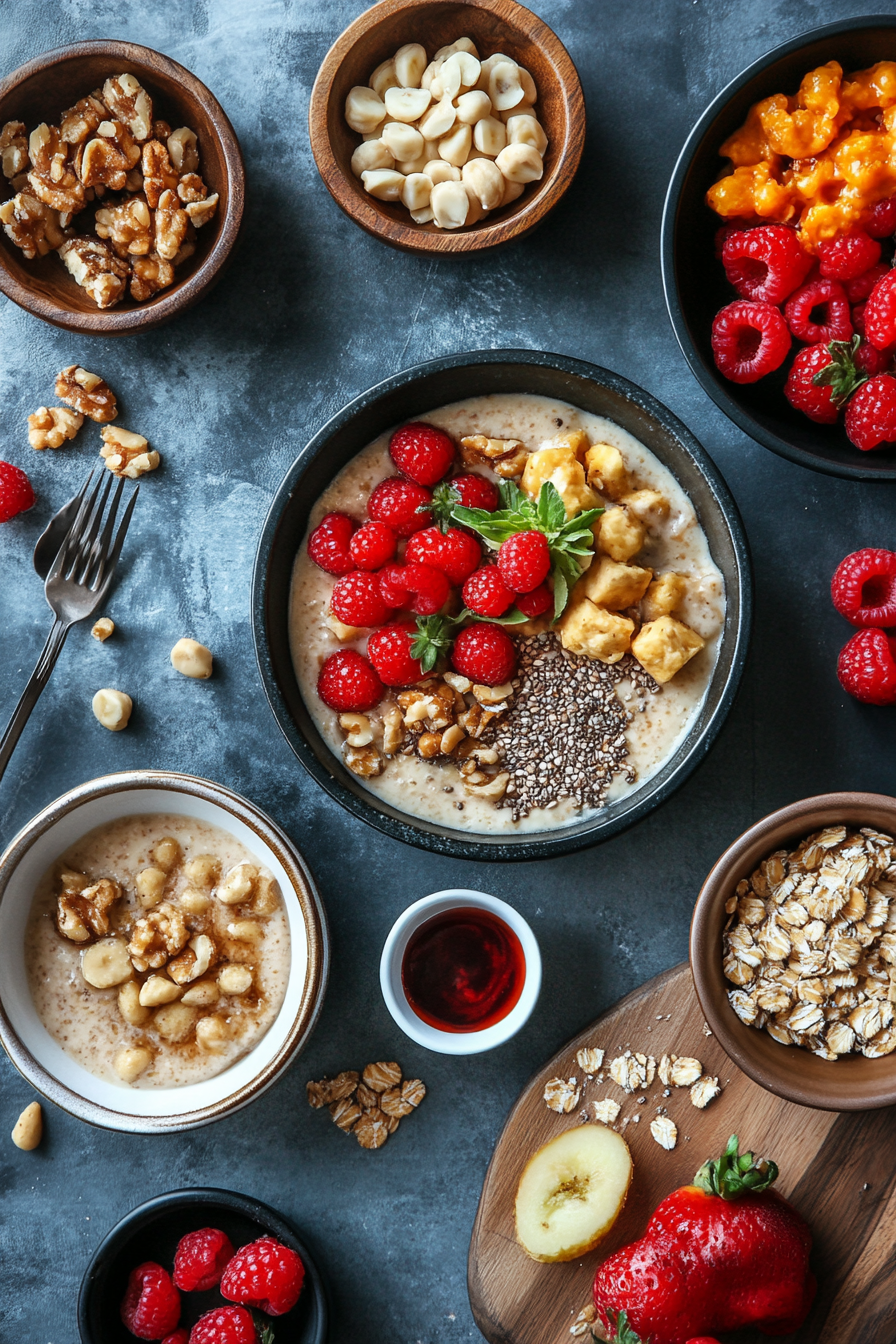 Vegan Breakfast Cookbook Background