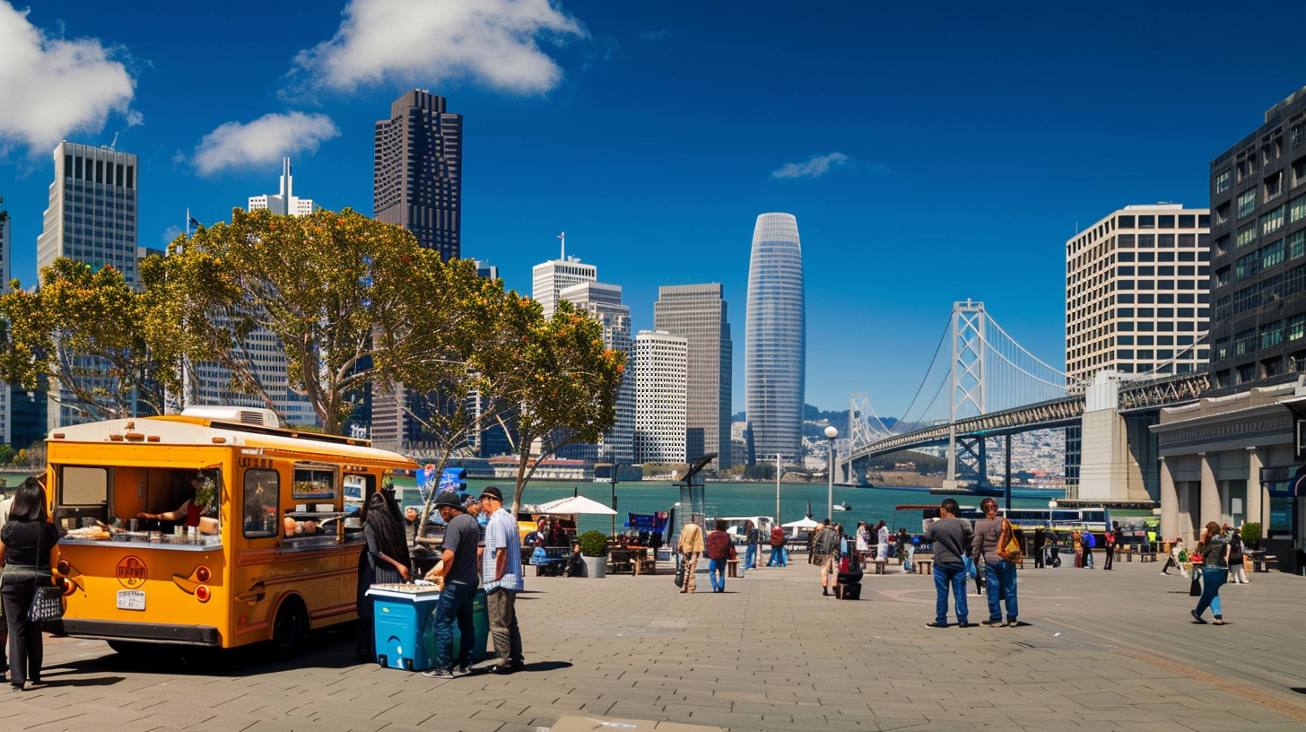 City scene in San Francisco