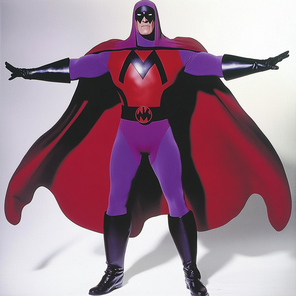 Magneto Animated Series Costume Image